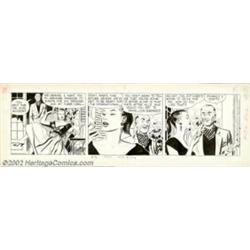 Alex Raymond - Original Comic Strip Art for Rip Kirby Daily dated 6/22/53 (King Features, 1953). Pos