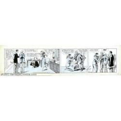 Alex Raymond - Original Comic Strip Art for Secret Agent X-9 dated 7/9/34 (King Features Syndicate,.