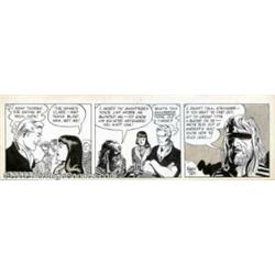 Warren Tufts - Original Comic Strip Art for Casey Ruggles Daily dated 9/2/50 (Universal Feature Synd
