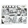 Image 1 : Wally Wood - Original Comic Strip Art for Cannon Sunday, pages C50A and C50B (Wood and Richter, 1972