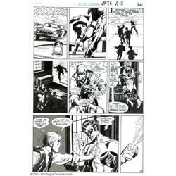 Neal Adams - Original Art for Green Lantern #85, page 18 (DC, 1971). Here's an excellent action page