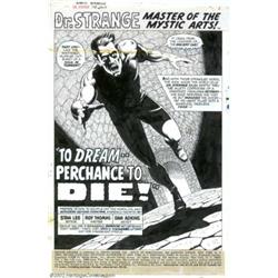 Dan Adkins - Original Art for Doctor Strange #170, Complete 20-page Story, "To Dream... Perchance to