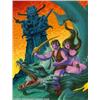 Image 1 : Herb Arnold - Original Painting for Hot Stuf' #3, "Elfen Flight" (Sal Quartuccio, 1976). Herb Arnold