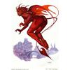 Image 1 : Carlos DeMiguel - Original Painting, "Devil Girl" (SQP, Inc., 1997). A stunning portrait by one of E