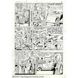 Steve Ditko - Original Art Panel Pages for Thunder Agents #18, page 3 (Tower, 1968). Steve Ditko is.