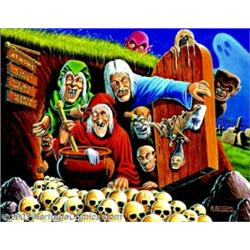Al Feldstein - Original Painting, "Tales of Terror #2 Revisited" (2003). This, the second of Al Feld