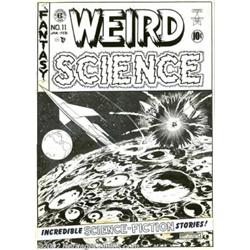 Al Feldstein - Original Cover Art for Weird Science #11 (EC, 1952). Legendary EC artist Al Feldstein