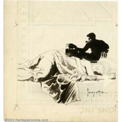 Frank Frazetta - Original Art for "Came the Dawn" (EC, 1956). As legendary comics publisher EC began