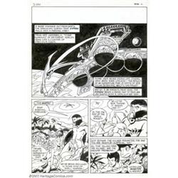 Ron Harris - Original Art for Mighty Mightor, Complete 6-page Story (Hanna-Barbera, undated). We're.