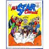 Image 1 : Irwin Hasen - Original Cover Recreation for All-Star Comics #37 (2002). The Justice Society look on.