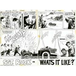 Russ Heath - Original Art for Our Army at War #255, Complete 14-page Story, "What's It Like?" (DC, 1