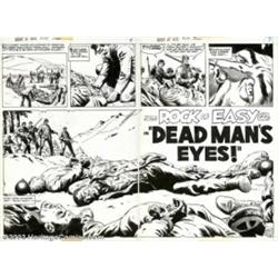 Russ Heath - Original Art for Our Army at War #281, Complete 12-page Story, "Dead Man's Eyes!" (DC,.