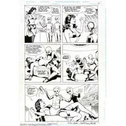 Russ Heath and Dave Stevens - Original Art for Bettie Page Comics #1 (Dark Horse, 1996). Bettie Page