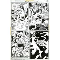 Don Heck and Vince Colletta - Original Art for Wonder Woman #206, page 18 (DC, 1973). This is a typi