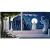 Image 1 : Greg and Tim Hildebrandt - Original Preliminary Painting, "At the Grey Havens" (1978).Done as a prel