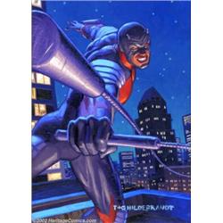 Greg and Tim Hildebrandt - Original Painting, "Daredevil" (1994). Done for the intensely popular Mar