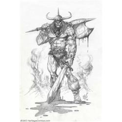 Ovi Hondru - Original Preliminary Cover Illustration (1996). Best known for his painted covers that.
