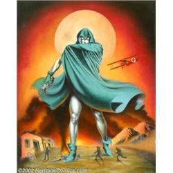 Ralph Hughes - Original Cover Art for the Greg Manning Fall 2000 Catalog (Greg Manning Auctions, 200