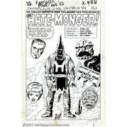 Jack Kirby and George Bell - Original Art for Fantastic Four #21, Near Complete 22-page Story, "The.