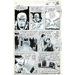 Jack Kirby and Alex Toth - Original Art for X-Men #12, page 4 (Marvel,1965). Any artwork from the X-