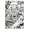 Image 1 : Jack Kirby and Herb Trimpe - Original Splash Page Art for Silver Surfer #18 (Marvel, 1970). Sound th
