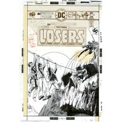 Joe Kubert - Original Cover Art for Our Fighting Forces #163 (DC, 1976). Robert Kanigher, creator of