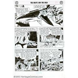 Joe Kubert - Original Art for Brave and the Bold #11, page 9, (DC, 1957). The Brave and the Bold sta