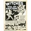 Image 1 : Joe Kubert - Original Art for All New Comics #6, Complete 5-page Story, "Witches Kill At Daylight" (