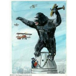 Bob Larkin - Original Preliminary Cover Art for Crazy #19 (Marvel, 1975). Bob Larkin produced many g