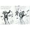 Image 2 : Bob Larkin - Original Preliminary Cover Art for Crazy #19 (Marvel, 1975). Bob Larkin produced many g