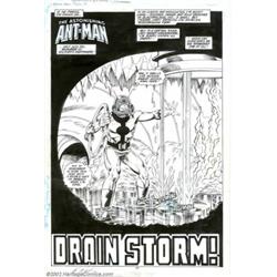 Bob Layton - Original Art for Marvel Comics Presents #11, Complete 8-page Story, "Drain Storm!" (Mar