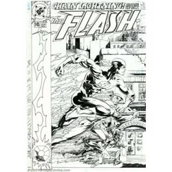 Steve Lightle - Original Cover Art for The Flash #145 (DC, 1999). This is a great cover pencilled an