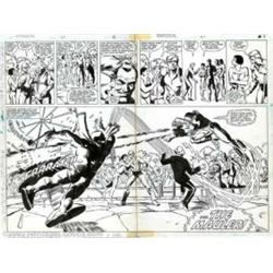 Frank Miller and Klaus Janson - Original Art for Daredevil #167, pages 2 and 3, (Marvel, 1980). From