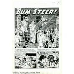 Joe Orlando - Original Art for Weird Science #15, Complete 7-page Story, "Bum Steer" (EC, 1952). Som