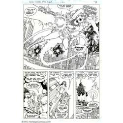 George Perez and Romeo Tanghal - Original Art for The New Teen Titans #23, page 10, (DC, 1982). By t