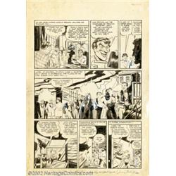 Jerry Robinson - Original Art for Batman #13, Second Story, page 4 (DC, 1942). Here is the one you h
