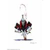 Image 1 : Arthur Suydam - Original Illustration (No Publisher, 1980). An ancient samurai swings his blade is t