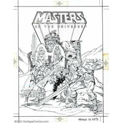 Mark Texeira And Tod Smith Original Art For Masters Of The