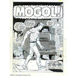 Herb Trimpe - Original Art for Hulk #127, Complete 20-page Story,  Mogol!  (Marvel, 1970). This fant