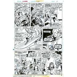 George Tuska and Frank Chiaramonte - Original Art for The Avengers #135, page 10 (Marvel, 1975). Geo