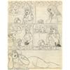 Image 1 : Robert Crumb - Original Sketches (undated). This two-sided piece from Crumb deals with shoplifting..