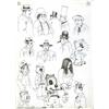 Image 2 : Robert Crumb - Original Sketches (undated). With a pen in hand, no one is safe from the twisted mind