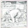 Image 1 : Foolbert Sturgeon - Original Art for Blab #1 (Fantagraphics, 1986). "No more Mad comics" starts off.