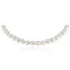 Image 1 : 14KT White Gold Pearl Necklace
