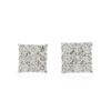 Image 1 : 14KT White Gold 1.24 ctw Diamond Earrings