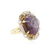Image 2 : SIILVER 30.91 ctw Star Ruby and White Sapphire Ring