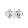 Image 1 : 18KT White Gold 1.83 ctw Diamond Ring