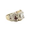 Image 2 : 10KT Two-Tone Gold 1.00 ctw Diamond Ring