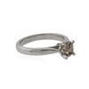 Image 2 : 14KT White Gold 0.95 ctw Oval Cut Fancy Brown Diamond Solitaire Ring
