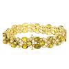 Image 2 : 14KT Yellow Gold 37.44 ctw Yellow Sapphire and Diamond Bracelet